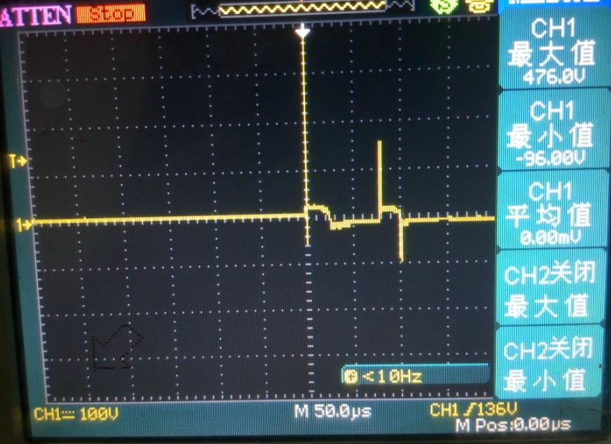 氣體(ti) 放電管1812-091的殘壓